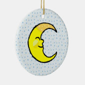 Moon & Stars Keramik Ornament (Rechts)