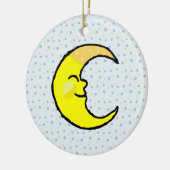 Moon & Stars Keramik Ornament (Links)