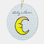Moon & Stars Keramikornament (Links)