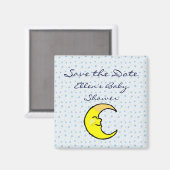 Moon & Stars Magnet (Vorderseite/Rückseite)