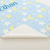 Moon & Stars Muster Sherpadecke (3/4)