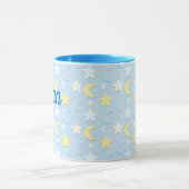 Moon & Stars Muster Tasse (Zentrum)