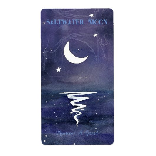 Moon Stars Night Halb Maureen Girard See (Vorne)