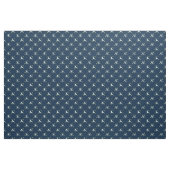 Moon & Stars Original Textile Print auf Navy Stoff (Yard (91,4 cm))
