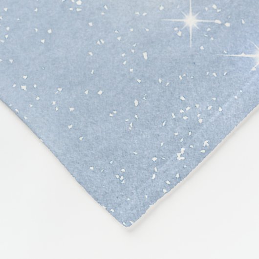 Moon Stars Personalisiert Ethnic Baby Boy Blanket Fleecedecke (Ecke)