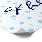 Moon & Stars Poster (Ecke)