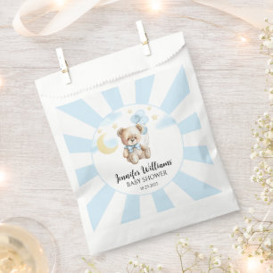 Moon Stars Teddy Bär Babydusche Bonbons Tasche Geschenktütchen