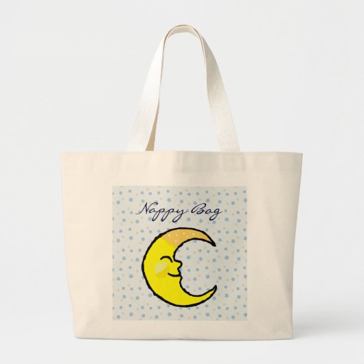 Moon & Stars (UK) Jumbo Stoffbeutel (Vorne)