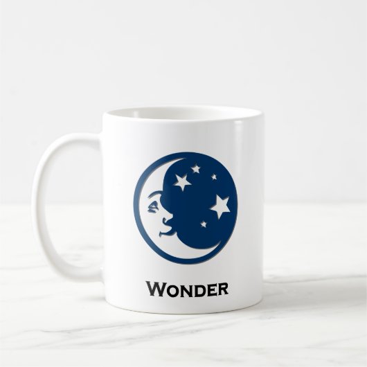 Moon Stars Wonder Kaffeetasse (Links)