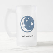 Moon Stars Wonder Mattglas Bierglas (Links)