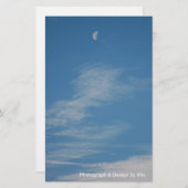 Moon-Stationierung Briefpapier (Vorne/Hinten)