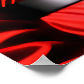 Moon, Sterne und der Weihnachtsmann | Art der AI Poster (Ecke)