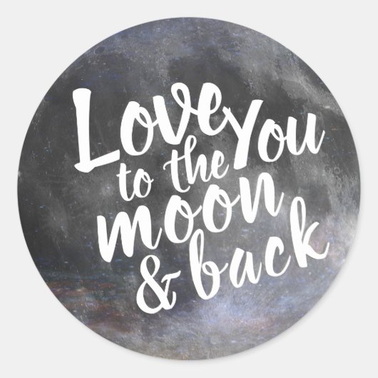Moon Sticker (Vorderseite)