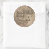 Moon Sticker Full Moon Stickers Personalisierte Ge (Tasche)