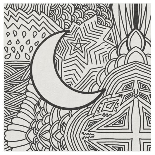 Moon Stoff (Nahaufnahme)