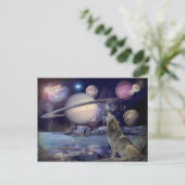 Moon Struck Postkarte (Stehend Vorderseite)