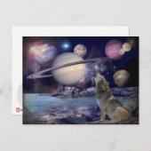 Moon Struck Postkarte (Vorne/Hinten)