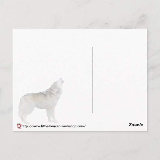 Moon Struck Postkarte (Rückseite)