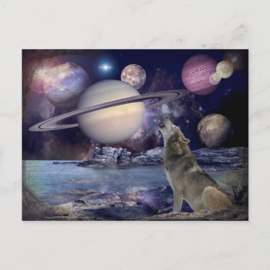 Moon Struck Postkarte (Vorderseite)