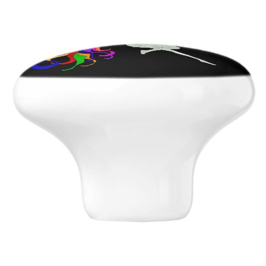 Moon Swingredhead Thunder_Cove Keramikknauf (Seitenansicht)