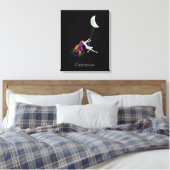 Moon Swingredhead Thunder_Cove Leinwanddruck (Insitu (Schlafzimmer))