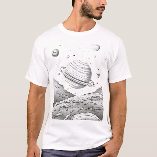 Moon T-Shirt (Vorderseite)