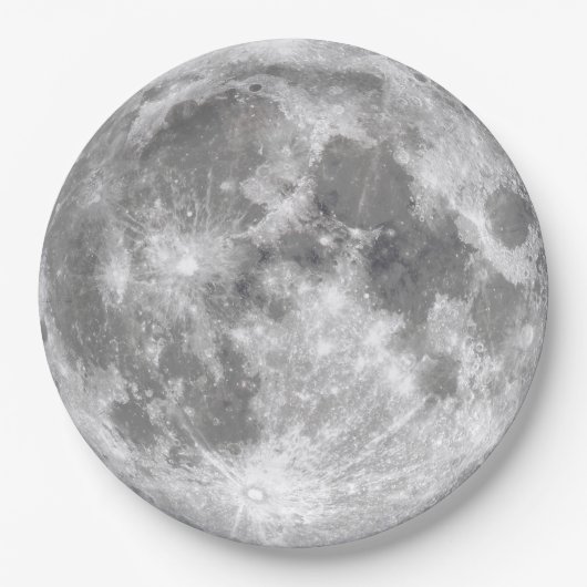 Moon Tableware from Celestial Collection Pappteller (Vorderseite)