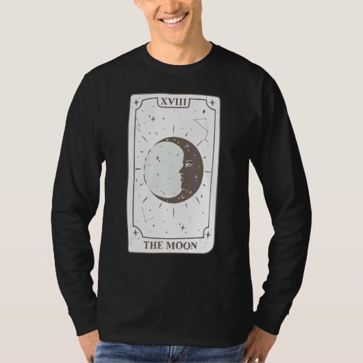 Moon Tarot Card Diese Tarot-Karte des wahren Monde T-Shirt (Vorderseite)