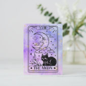Moon Tarot Postkarte (Stehend Vorderseite)