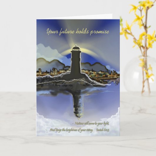 Moon Tide Karte (Gelbe Blume)