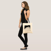 Moon Tote Bag Tragetasche (Vorderseite (Model))