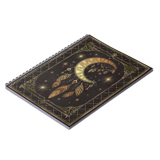 Moon Traumfänger Notizblock (Linke Seite)