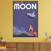 Moon Travel Leinwanddruck (Insitu (Wohnzimmer))