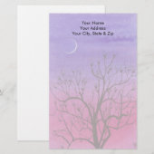 Moon Tree Briefpapier (Vorne/Hinten)
