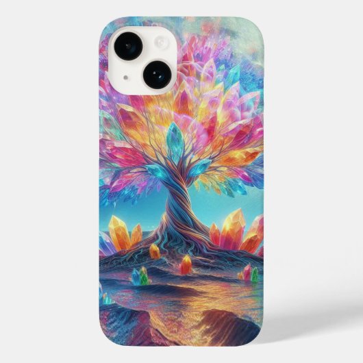 Moon Tree Case-Mate iPhone Hülle (Rückseite)