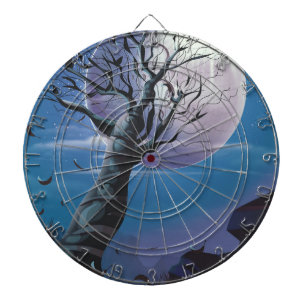 Moon Tree Dartscheibe
