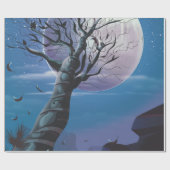 Moon Tree Geschenkpapier (Flach)