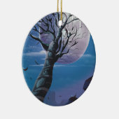 Moon Tree Keramikornament (Rechts)