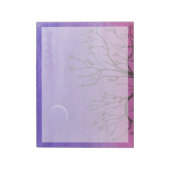 Moon Tree Notizblock (Rotiert)