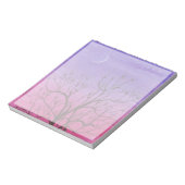 Moon Tree Notizblock (Rotiert)