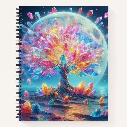 Moon Tree Notizblock (Vorderseite)