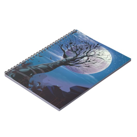 Moon Tree Notizblock (Linke Seite)