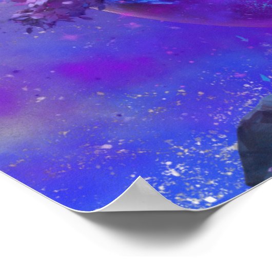 Moon Tree Poster (Ecke)