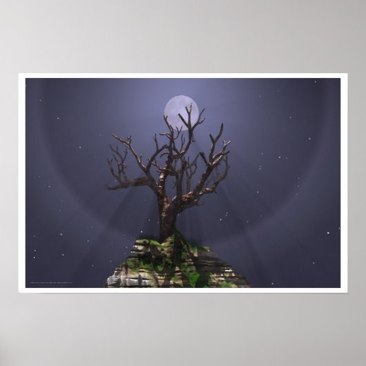 Moon Tree Poster (Vorne)