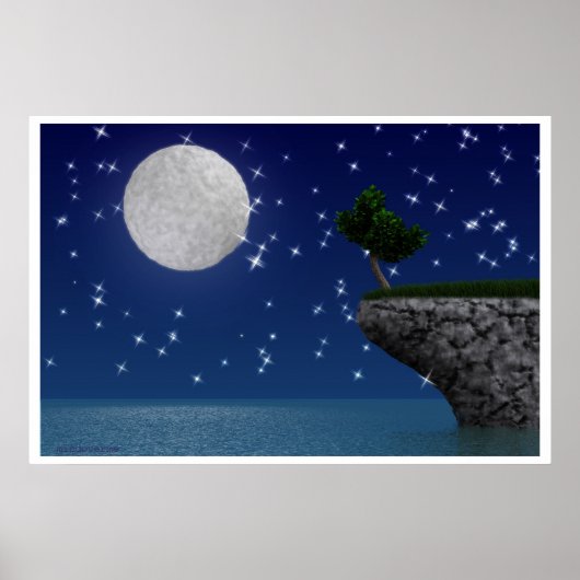 Moon Tree Poster (Vorne)