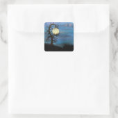Moon Tree Sticker (Tasche)