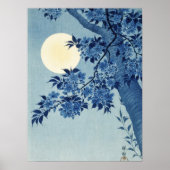 Moon Tree Vintage Mauer Poster (Vorne)