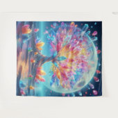 Moon Tree Wandteppich (Vorderseite (Horizontal))