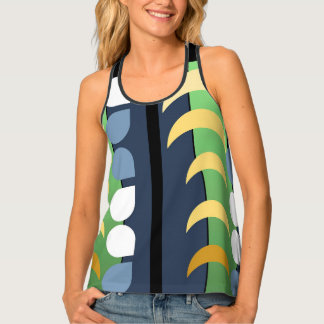 MOON TROPFEN-BEHÄLTER, i-Kunst und Entwürfe Tanktop