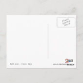 Moon über Cusco Cathederal, Peru. Postkarte (Rückseite)